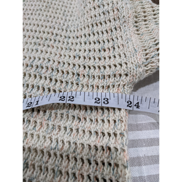 Madewell Rainbow Marled Seville Pullover Sweater Size Medium - Picture 7 of 8